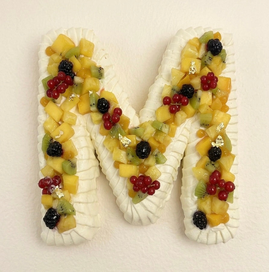 Letter Cake - 1 Lettre - 12/14 parts