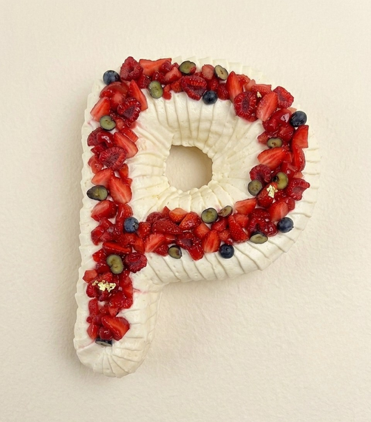 Letter Cake - 1 Lettre - 12/14 parts